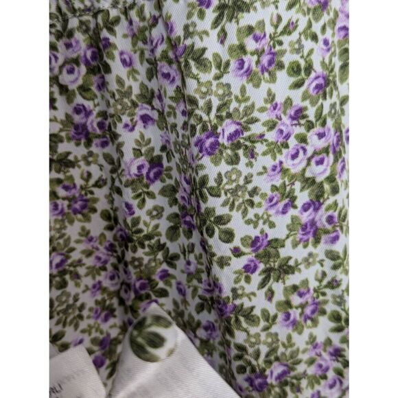 & Other Stories voluminous floral printed midi dress US 6 - Picture 7 of 9